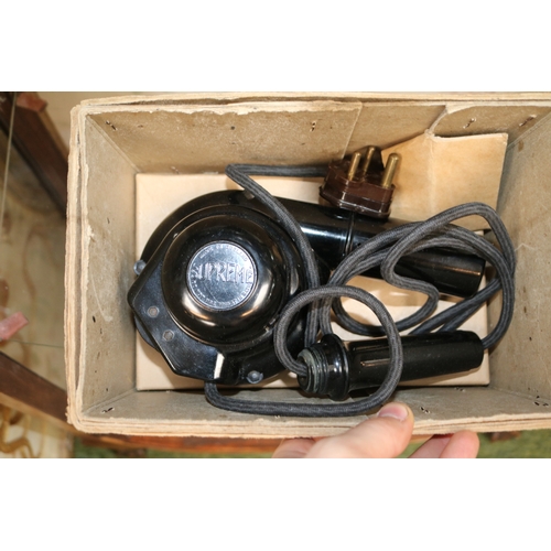 232 - Boxed The Supreme Hair Drier by L G Hawkins & Co