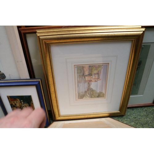 234 - Large collection of assorted Watercolours and pictures to include Hilary Mayers, William Russell Fli... 