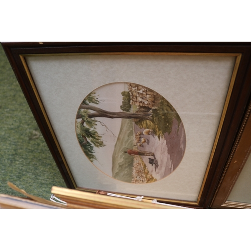 234 - Large collection of assorted Watercolours and pictures to include Hilary Mayers, William Russell Fli... 