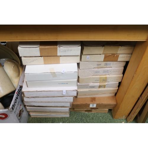 240 - Large collection of Royal Albert & other boxed collectors plates