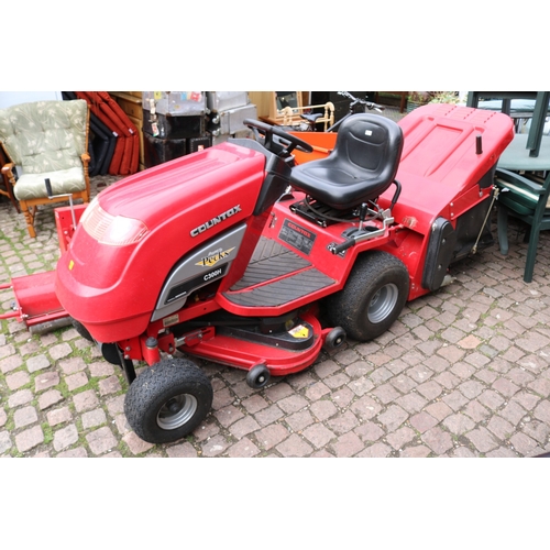 Countax C300H Tractor Lawnmower with motorised Grass catcher with key in full working order