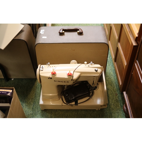 178 - Cased Singer Sewing Machine