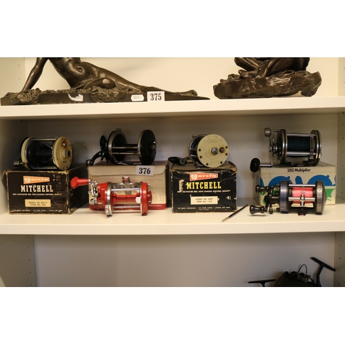 376 - Collection of assorted Multiplier Fishing Reels to include ...