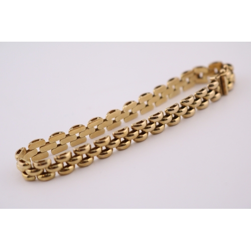 Ladies 9ct Gold Bracelet 18cm in Length 10.8g total weight