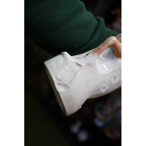 75 - Collection of 19thC Staffordshire Pottery Flatbacks to include Tom King, Dick Turpin etc.