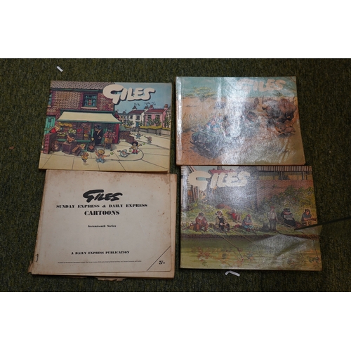 112 - Collection of Giles Annuals to include the Seventeenth Series