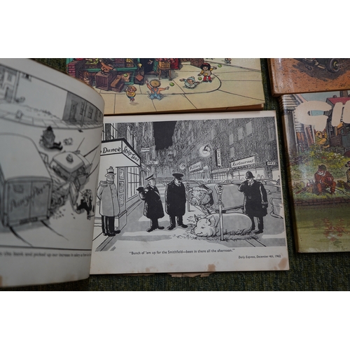 112 - Collection of Giles Annuals to include the Seventeenth Series