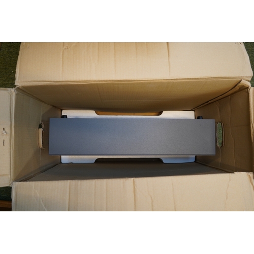 175 - Boxed set of Jamo Speakers with matching stands