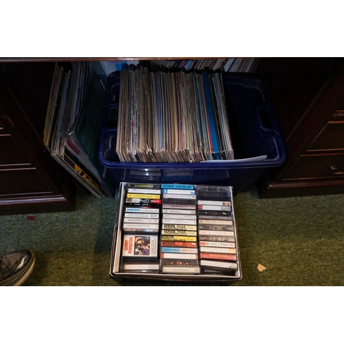 459 - Collection of Vinyl Records and assorted Tapes