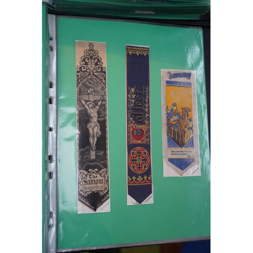 Good Collection of Rare and Interesting Silk Stevengraph Bookmarks to ...