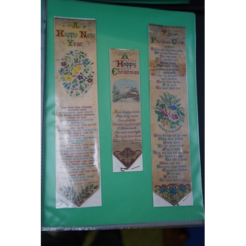 Good Collection of Rare and Interesting Silk Stevengraph Bookmarks to ...
