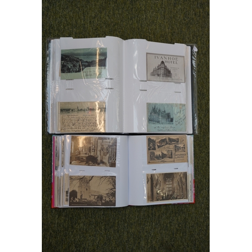 32 - 2 Albums of assorted Edwardian and later Postcards to include Topographical, Shipping etc.