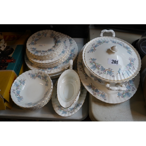 201 - Royal Kent Trentside pattern part dinner service