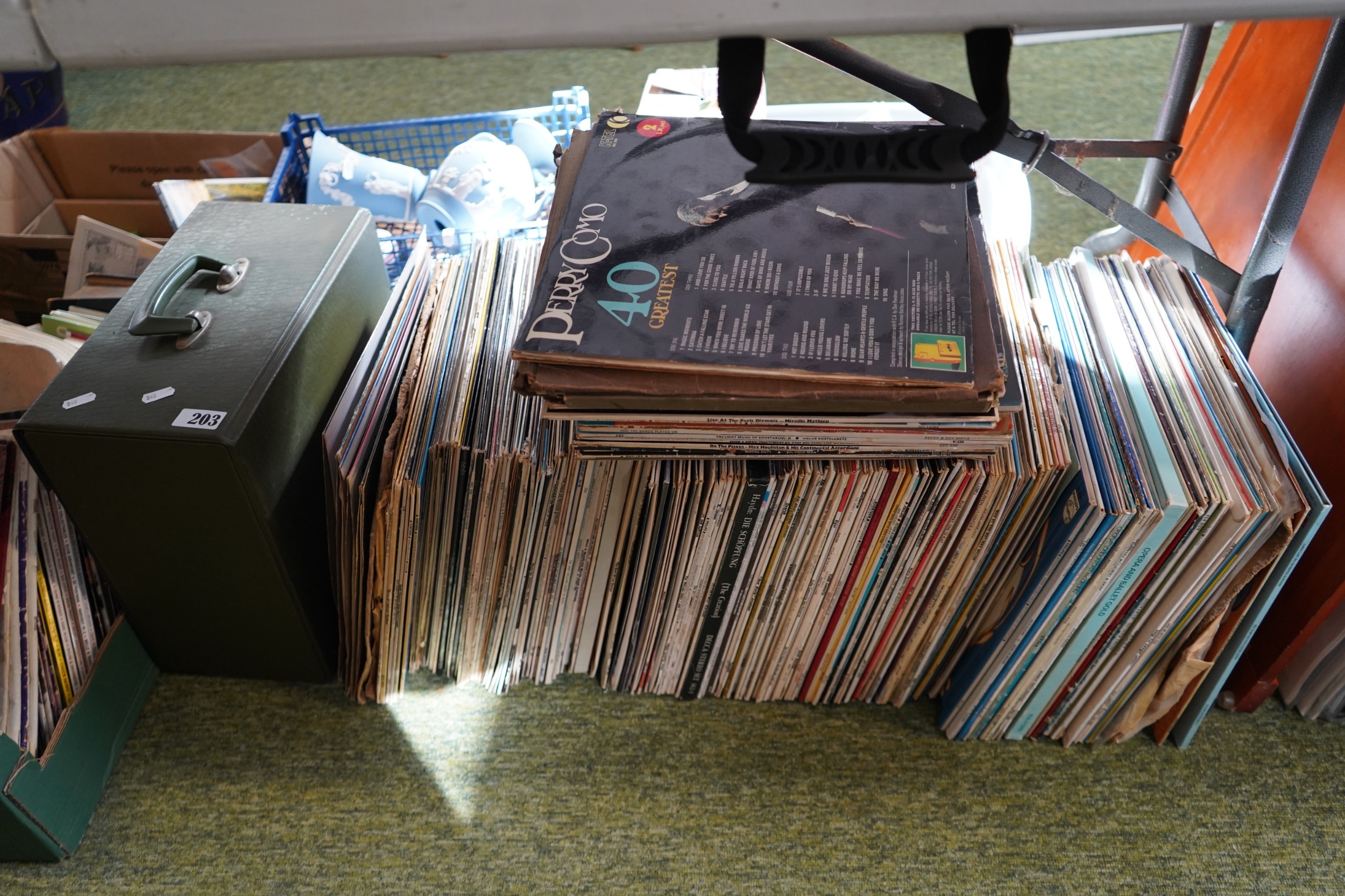 Large Collection of Vinyl Records mainly Classical