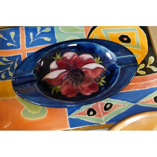 154 - Collection of assorted Ceramics and Pottery to include Moorcroft, Majolica, Wedgwood Jasperware etc.