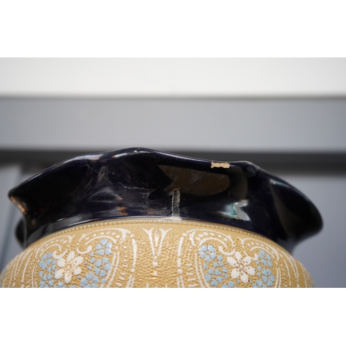 2 - 2 Lovetts Langley Ware Pottery Jardinières. 20cm in Height