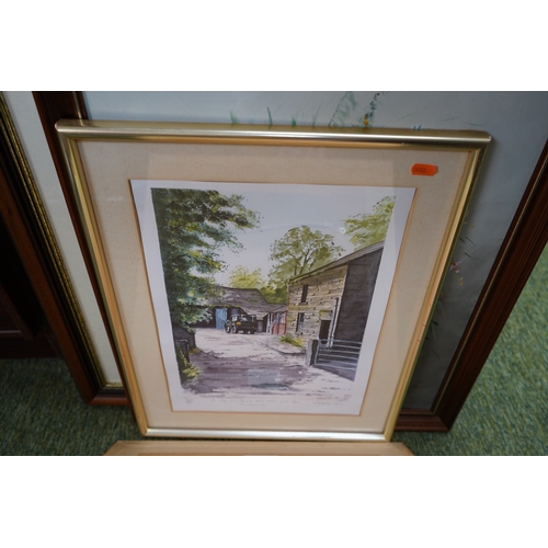 47 - G W Birks 'The snobby kids did it' limited edition print and 4 other prints