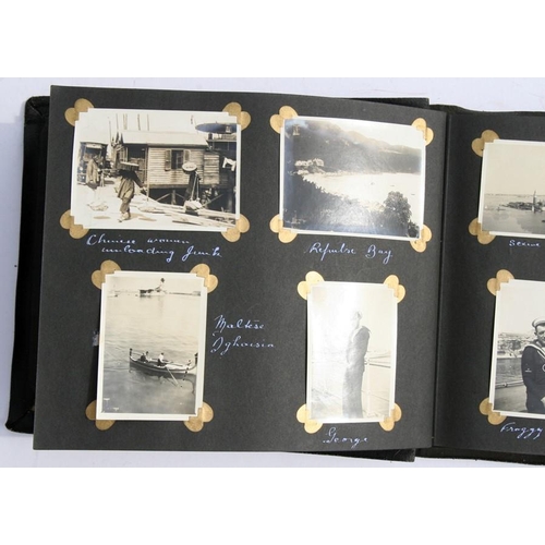 42 - A collection of early to mid 20th century photographs to include Military, Naval, Hong Kong and worl... 