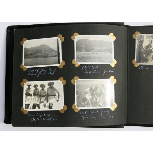 42 - A collection of early to mid 20th century photographs to include Military, Naval, Hong Kong and worl... 