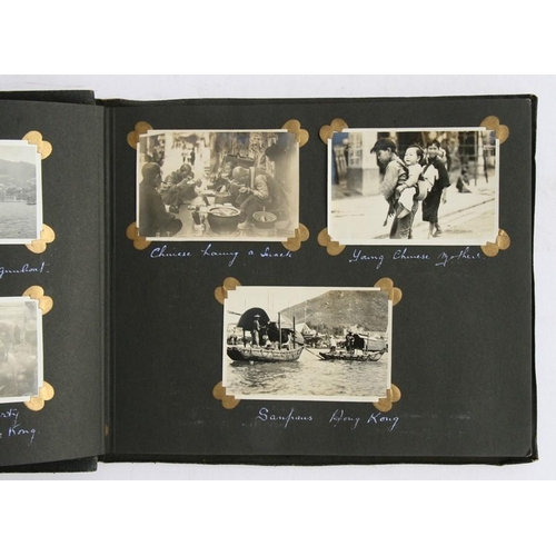 42 - A collection of early to mid 20th century photographs to include Military, Naval, Hong Kong and worl... 