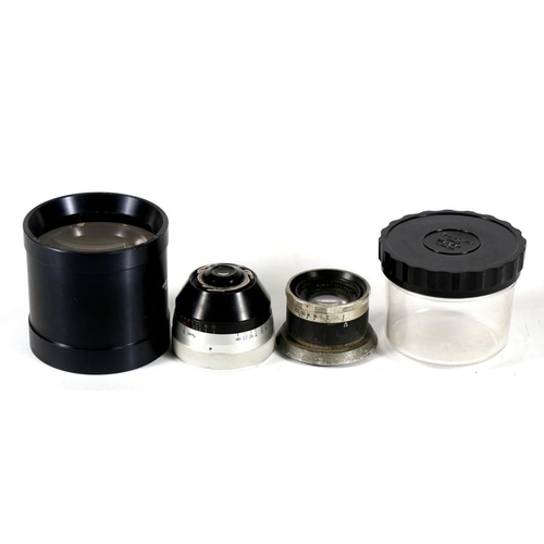 59 - Three lenses to include a Wray Supar lens (3).