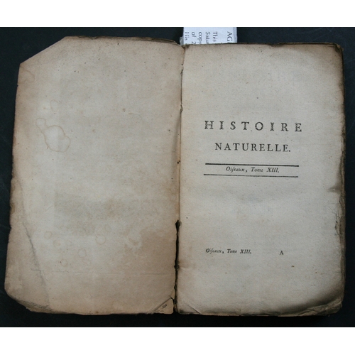 46 - BUFFON (Comte de) - Histoire Naturelle, Generale et Particuliere - 6 vols (waf), William John Hennes... 