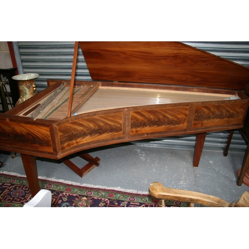 55 - An 18th century style James Mogford of Salisbury, single manual harpsichord based on a model after J... 