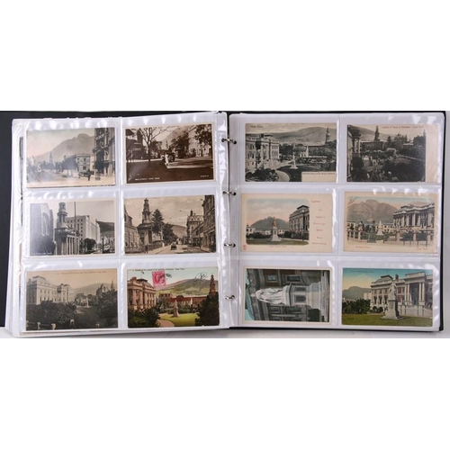 70 - A collection of approximately 2000 South African postcards in four albums, dating from the 1890's to... 