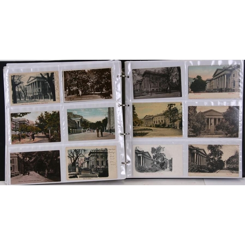 70 - A collection of approximately 2000 South African postcards in four albums, dating from the 1890's to... 