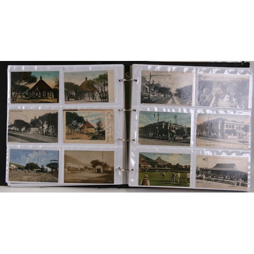 70 - A collection of approximately 2000 South African postcards in four albums, dating from the 1890's to... 