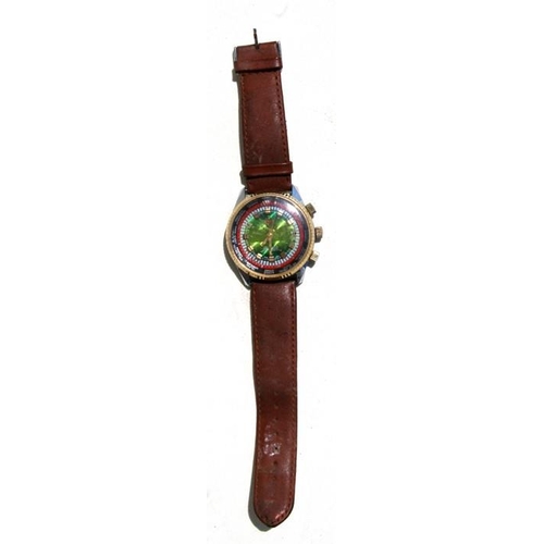 122 - A 1970's Secura World Time wrist watch.