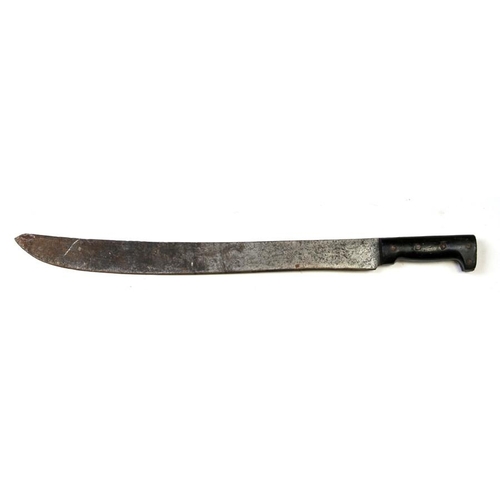 306 - A WWII machete, 64cm (25ins) long