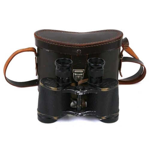 1057 - A pair of Kershaw military binoculars, cased.