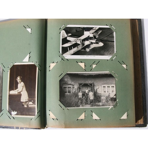 286 - A Postcard Album with approximately 150 early to mid 20th century postcards