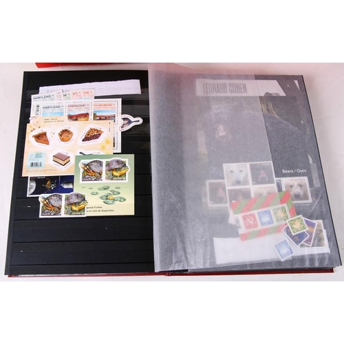 68 - An extensive collection of Canadian stamps including Newfoundland and Nova Scotia definitive and cum... 