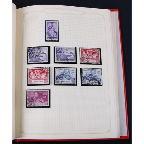 74 - A collection of Hong Kong stamps from 1860 to the 1980's, including high value examples.