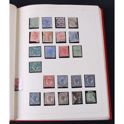 77 - A collection of Australia stamps from 1811 - 2009, loose mounted in two Stanley Gibbons albums (2).