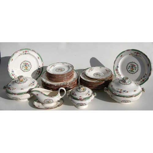 827 - A Copeland Spode Korea pattern diner service