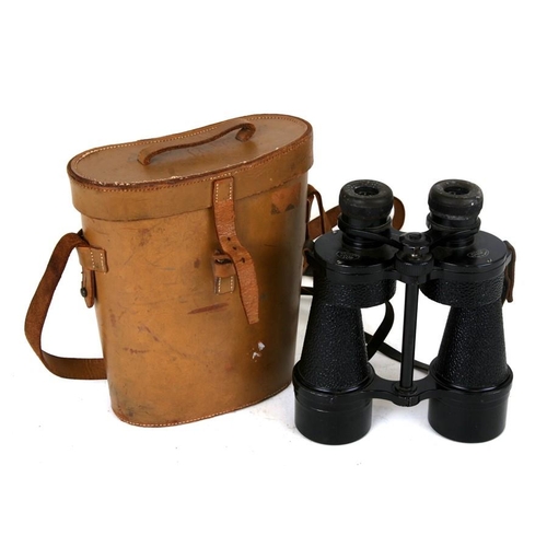 895 - A pair of Ross of London Stepsun binoculars, cased; together with a Prismatic Sporting scope (2).