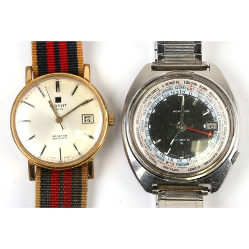 903 - A gentleman's Tissot Seastar Automatic wrist watch with date aperture; together with a gentleman's  ... 