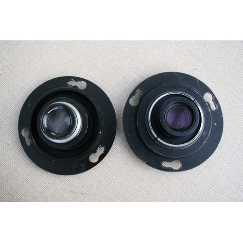 897 - A quantity of camera lenses to include Fijinon-TV-Z 1;18/18-100 lens and other similar lenses.