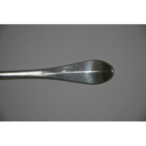 981 - An 18th century silver table spoon, Edinburgh 1716 and makers mark for Charles Blair. 20cm (8 ins) l... 