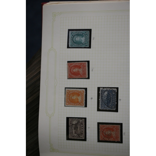 68 - An extensive collection of Canadian stamps including Newfoundland and Nova Scotia definitive and cum... 