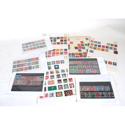 100 - A quantity of assorted early 20th century German and Provincial stamps.