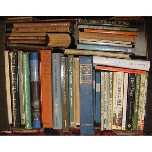 106 - A large quantity of reference books of various subjects including Travel, Literature, Gardening, Art... 