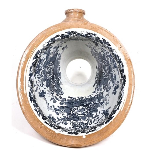 80 - A Victorian stoneware lavatory, the sirex registration number '108184', 37cms (14.5ins) diameter.