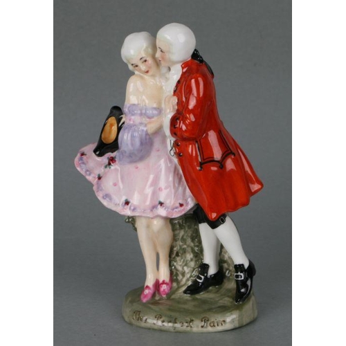 116 - A Royal Doulton figural group - The Perfect Pair - HN581, 18cms high.Condition Reporthairline crack ... 