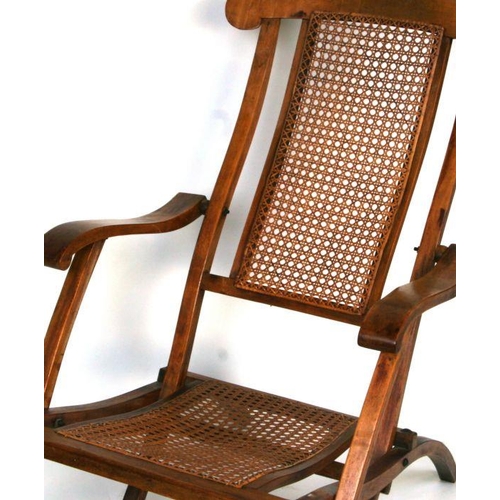 881 - A 19th century folding Campaign chair.