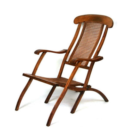 881 - A 19th century folding Campaign chair.