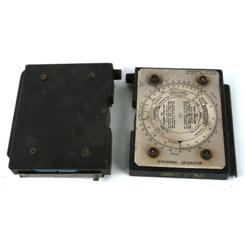 90 - A LNP MFO Co. Ltd Aircraft Navigation Computer Mk 3 F, registration no: 6B/214; together with anothe... 